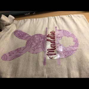Easter tote custom name